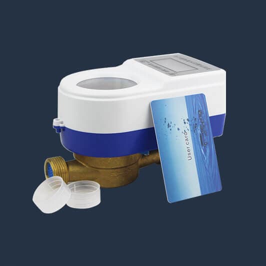 Single Jet Card Water Meter